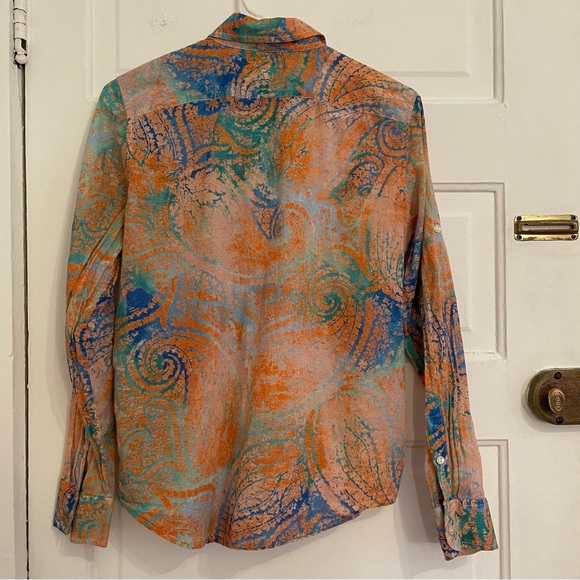 Ralph Lauren Tie Dye Button Down - Picture 6 of 7